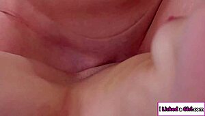 Hey, guess what? Alison got a hot lesbian for some wild scissoring action!