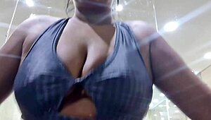 Gym Workout With Sweaty Panties And Feet Gift