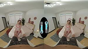 小乳金髪美女が病院で巨根騎乗位 締まりマンコ中出し回復