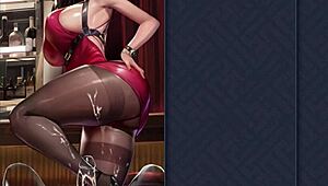 Secret Agent Sibyl in Stockings and Stilettos Unleashes Kinky Adventures