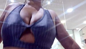 Gym Workout With Sweaty Panties And Feet Gift