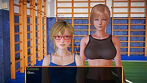i have a new family game with blonde characters