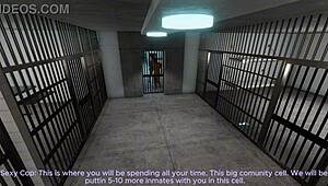 BBC kerajaan di cerita penjara bagian 1 dengan payudara besar AngelicaBlackwaters