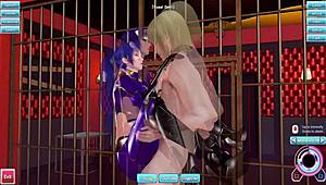 akiyama rinko tamanin yukikaze cfnm tits anal heels blowjob ponytail big tits shoes assfucking