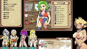 Danero plus live play part 1: challenging the god game with four bitches dungeon exploration