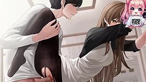 嘿，想看性感吸血鬼在丝袜里被操吗？