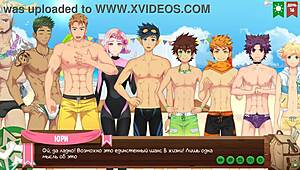 Twink Teen Friends Play Naughty Games in Anime Hentai Style