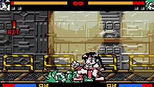 Climax Battle Studios Fighters Hentai Game Ep 1 - Futanari Sex Fight in Ring