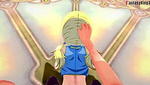 lucy heartfilia fucking hard in fairy tail? hot blonde ahegao action!