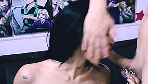 Pelacur Menyerah Pada Kote Besar Dalam Adegan Dominasi Brutal. Bolehkah Dia Tangani Kuasa Mentah?
