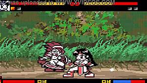 Climax Battle Studios Fighters Hentai Game Ep 1 - Futanari Sex Fight in Ring