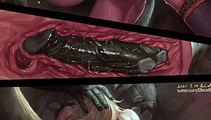 Weiss dominerer i RWBY hentai JOI femdom nekt CBT feminisering