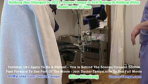 Latina Teen 18+ Blowjob In Hospital With Doctor And Patient