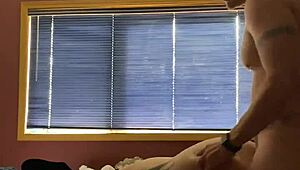 fat bbw wife bent over for big cock blowjob in cheating pov