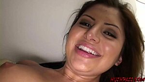 Slutty Sophomore Sativa Gets Her Tight Ass Pounded at Frat House