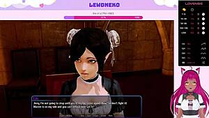 Vtuber Lewdneko Moans in Harem Hotel Part 16!