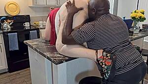 Fearful woman calls about snake in house, discovers SSBBW POV ass worship instead