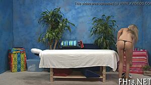 massage turns into intense sex session