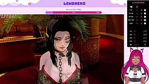 Vtuber Lewdneko Moans in Harem Hotel Part 16!