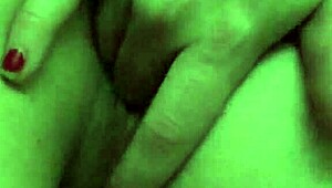 Beautiful Redhead Toys Pussy to Orgasm and Creampie