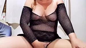 You dirty whore smoking while stripping down. Tease me with that lingerie and dildo.