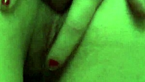 Beautiful Redhead Toys Pussy to Orgasm and Creampie