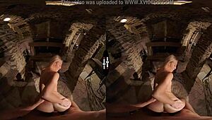 hey jenny, show us that wild side in dark room vr!