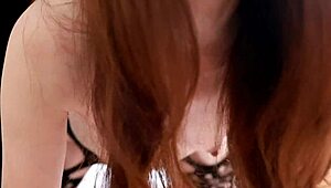 30s asian milf with shaved pussy enjoys intense homemade creampie sex
