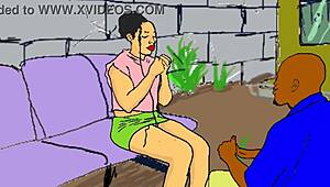 Is the African Nailcutter Lonely or Horny in This Anime?