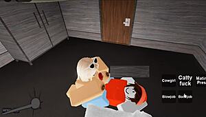 Banged Roblox Whore On The Floor