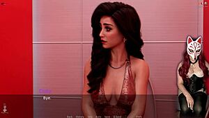 Ms Denvers dances at 40 in the nightclub.