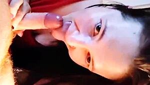 slut sucks and gets fucked. blowjob lick doggystyle bent over ass pussy cock