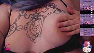 Yuki plays with big tits blowjob and tattoo in bbw neighbor fetish