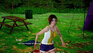 Let's play with Trina's goddess charm in a stunning solo display.