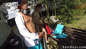 Cute Twinks on an ADVENTURE HOLIDAYS with Fun Times