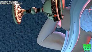 米尔科扶她合集在3D动漫动作