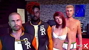 Gatas peladas brincam no vestiário do time