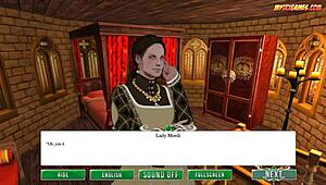 The witch fulfills the fuck wish in a game of sex