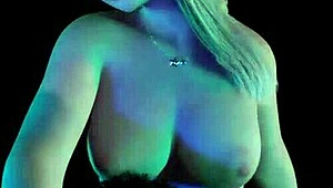 She undresses in VR, ripping clothes for big tits and ass fuck in thicc edition.