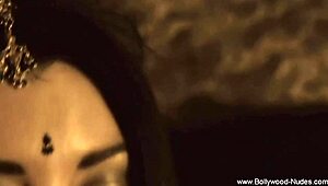 Graceful dance showcasing her nude body