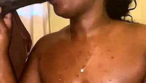 thick big titty babe sucks bbc then missionary fucks