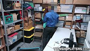 Redhead Teen 18+ Ornella Morgan Rides Police Cock In Doggystyle, Bent Over, Missionary Positions Before Facial Cumshot.