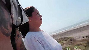 Horny Latina Ass Spots Me And Rushes Instantly