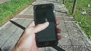 街角ナンパした激エロラティーナがハードキャスティングでチンポガッツリフェラ！興奮ヤバい