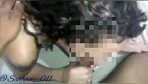 Novinha Fazendo Garganta Profunda No Pauzao Preto.