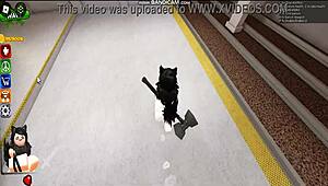 Hey, check this Whoreblox game with an epic gangbang moment