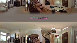 Nikki's Secret Raise in Voyeur VR