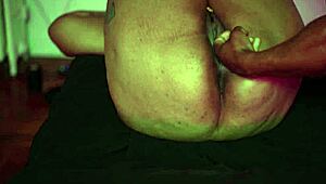 Thick Light Skin Woman With Tattoos Gets Her Big Clit Rubbed and Licked Thoroughly.