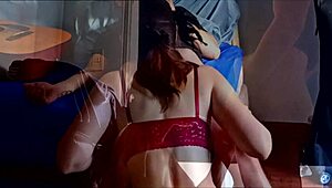 girl asks, 'suck for music lessons?' while licking her hairless pussy