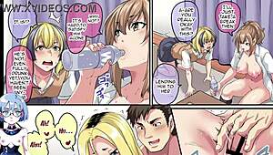 Gal brings friend but gets dominated and used in house